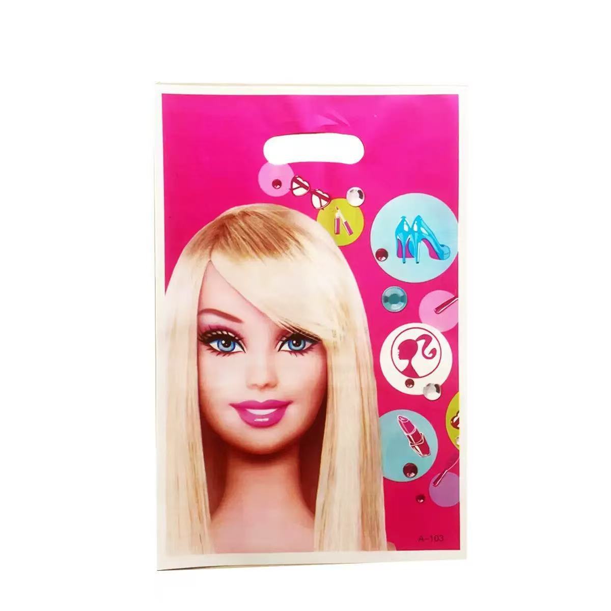 Bolsa de regalo 10uds-Barbie