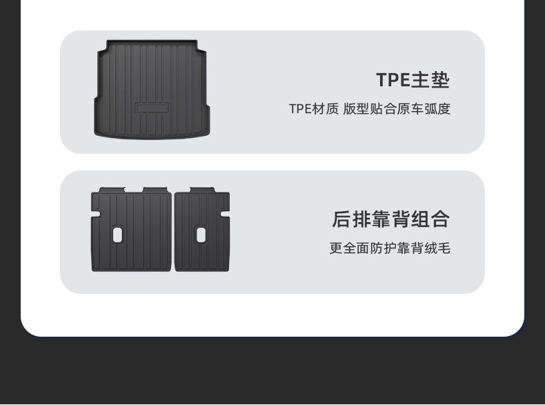 2026 Model Feifan R7 Dedicated Tpe Trunk Mat Car Interior Modification Accessories 26 Rear Drive Screen Protector
