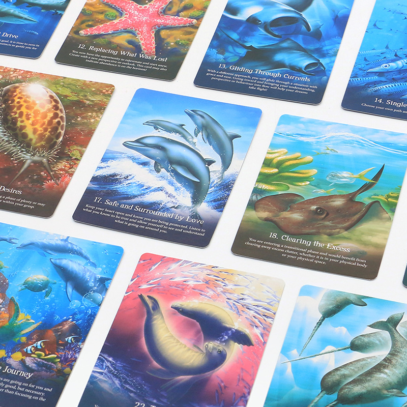 Ocean Voice Oracle Cards Tarot Deck For Party Games_voghion.com