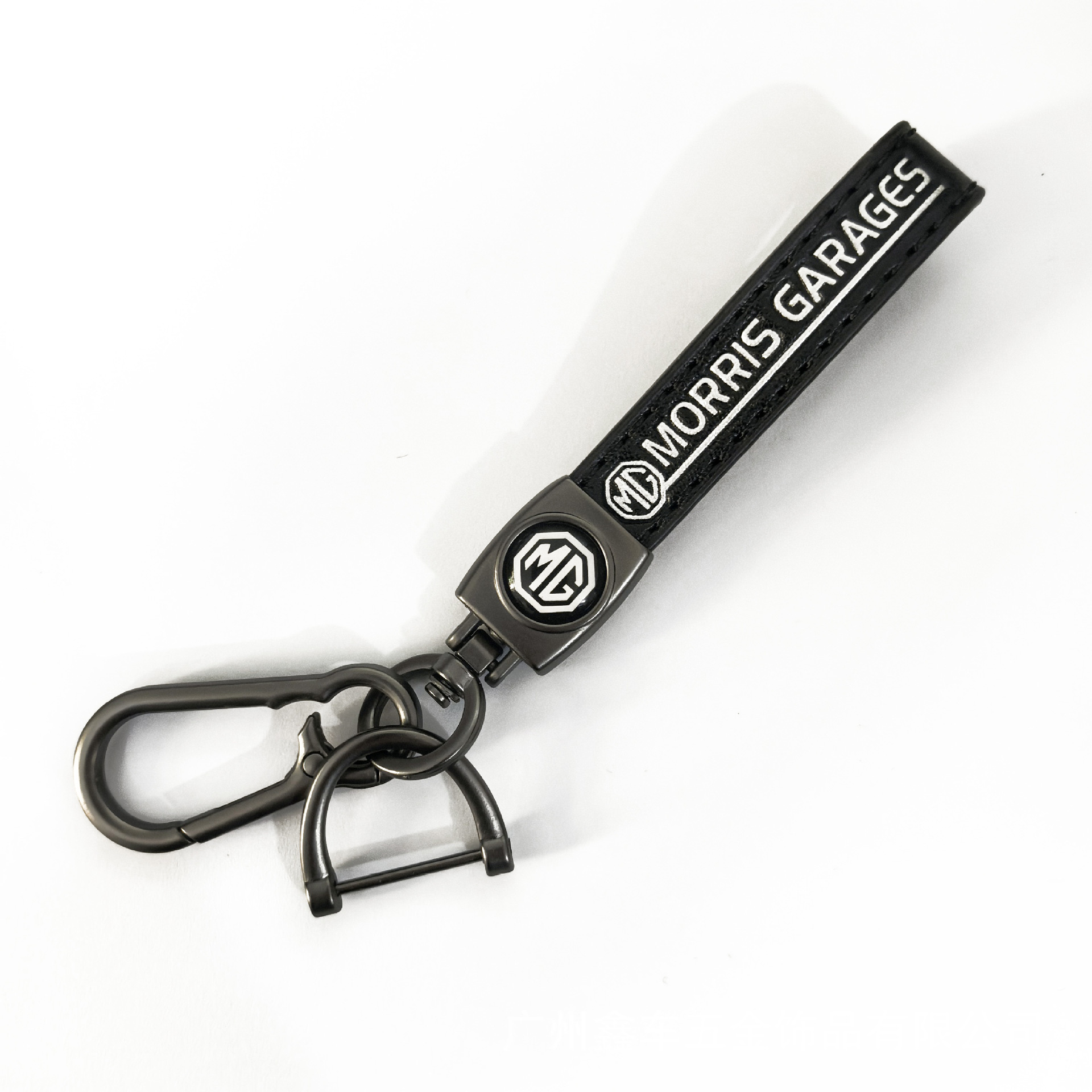 Keychain de piel de cordero transfronteriza logotipo de automóvil llavero de negocios hombre llavero colgante fábrica al por mayor