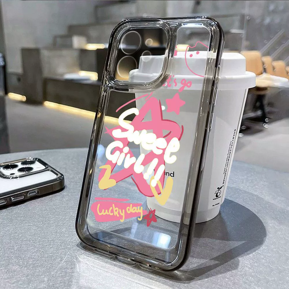 Чехол для iPhone 16, совместимый с брендом Apple, градиент