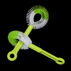 亞馬遜304不鏽鋼鍋刷 尼龍杯刷 廚房管道清潔刷 燒水壺刷子奶瓶刷