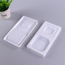 pvc塑料耳机吸塑底托包装盒数据线泡壳植绒PVC吸塑包装