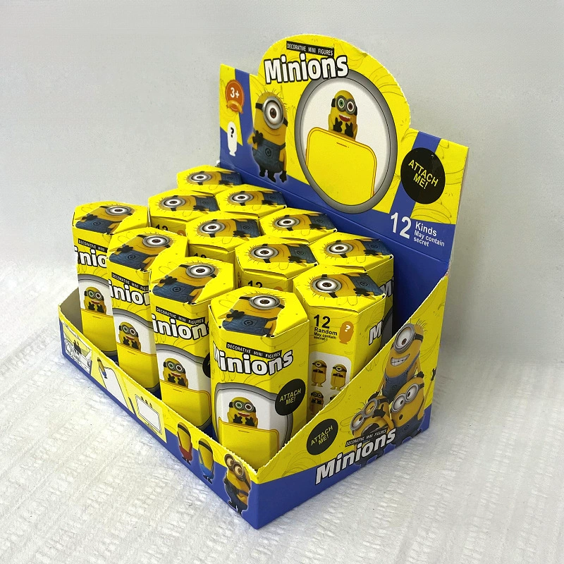 Blind box SonnyAngel Minion Angel фигурка, коллекционная наклейка-автоорнамент, случайно 12 видов