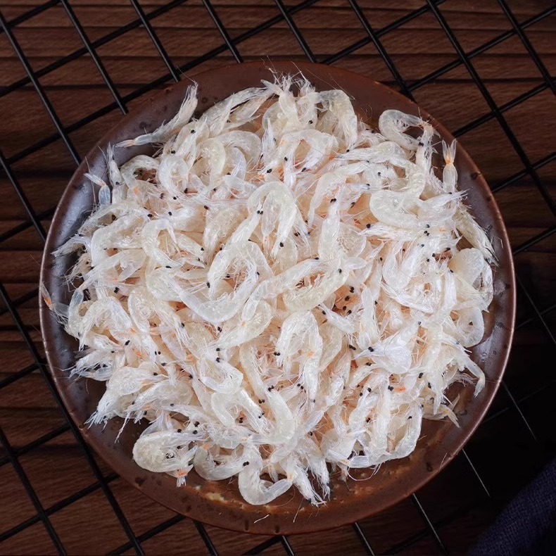 厂家供应淡干虾皮虾米儿童虾皮新鲜干货不咸非特级海米生晒虾皮