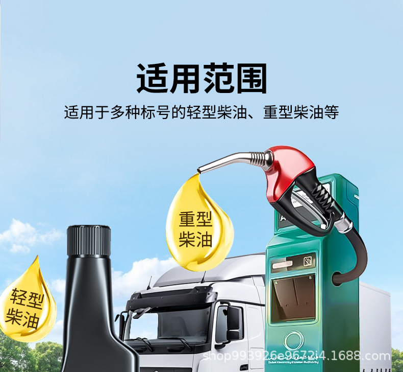 E-Luch Diesel Vehicle Fuel Injector Carbon Deposit Remover Cleaning Agent, Special Additive for Diesel Vehicles with Three-Way Catalytic Converter