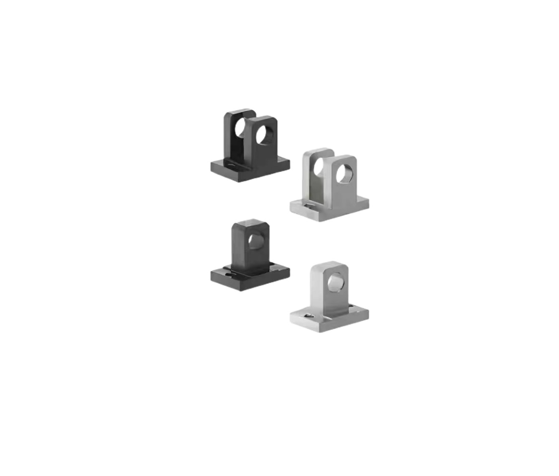 铰链座中央支点两点安装型 气缸安装件旋转件支撑座旋转件