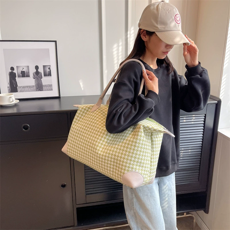 Органайзер для дорожной сумки, вязаная ткань, просторный carryall, 20.8×8×13.3 см