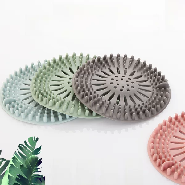 Sink Drain Filter Net Bathroom Floor Drain Cover Anti-Clogging Hair Filter Grid for Home Use