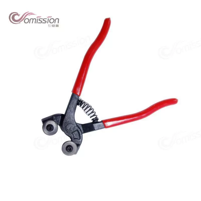 8-дюймовые ручные двухколесные плоскогубцы для мозаики с круглым горлышком, разделитель для резки стекла, Зажимные клещи для обрезки плитки