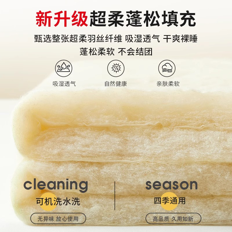 Cubierta de cama acolchada de clase A Cubierta de cama engrosada de una sola pieza Cubierta de colchón de cama de nuevo estilo 2025