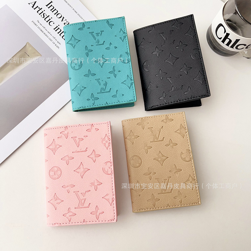 New European and American Card Holder, Passport Holder, Passport Visa Cosmetics Bag, Ins Style, High-End, Men's and Women's Cross-Border New European and American Card Holder, Passport Holder, Passport Visa Cosmetics Bag, Ins Style, High-End, Men's and Women's Cross-Border