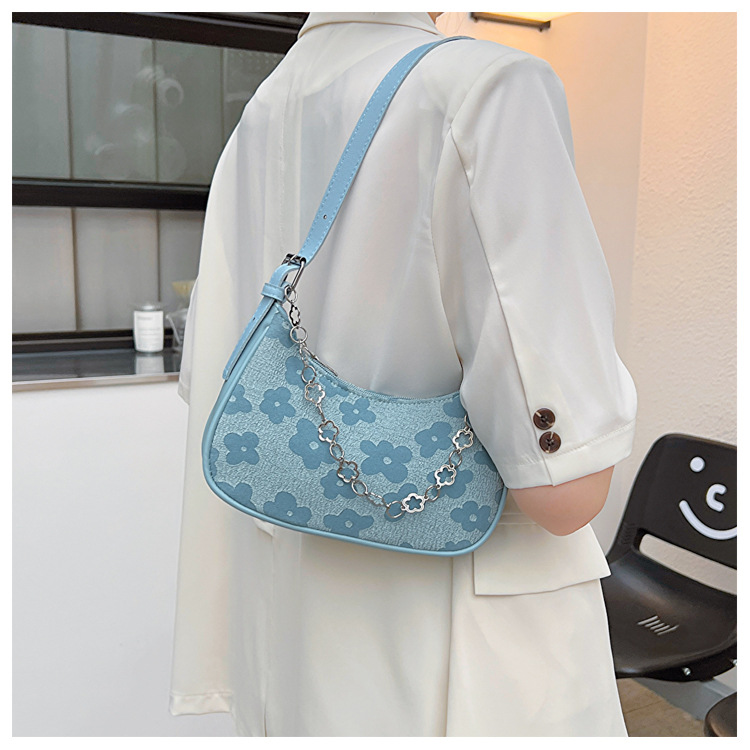 Women's Shoulder Bag Crescent Chain Underarm Bag For Women_voghion.com