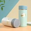 Sophisticated small handheld short high quality glass stainless steel, fashionable matte cup with glass