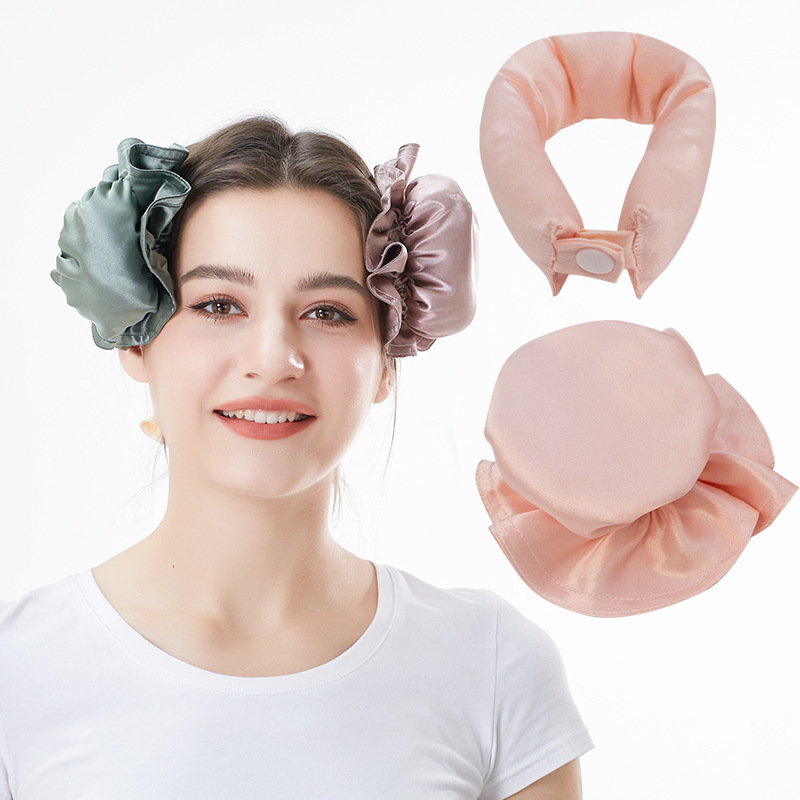 Rizador de Pelo sin Calor Nezha, Nuevo Estilo Transfronterizo, Herramienta para Rizar el Cabello Mientras Duermes, Herramienta para Peinar el Cabello con Ondas Grandes, Juego de Cubiertas para Rizar