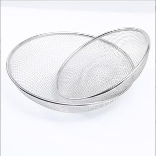 304 Stainless Steel Food Cover Vegetable Cover Multifunctional Drain Basket Household Kitchen Vegetable Basket
