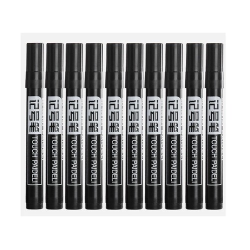Waterproof marker wholesale large head thick head hook line pen manufacturer direct sales black red blue oily express logistics printing