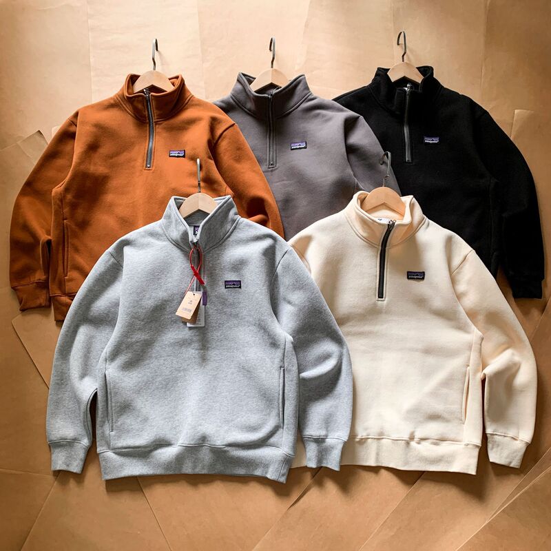 High-Quality Pata Outdoor Half-Zip Stand-Collar Sweatshirt for Men, Fashionable, Simple, Trendy, Versatile Couple's Jacket High-Quality Pata Outdoor Half-Zip Stand-Collar Sweatshirt for Men, Fashionable, Simple, Trendy, Versatile Couple's Jacket