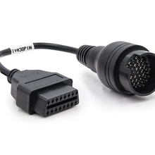 38Pin to 16Pin适用于IVECO依维柯38针老款卡车转接线 obd2转换线