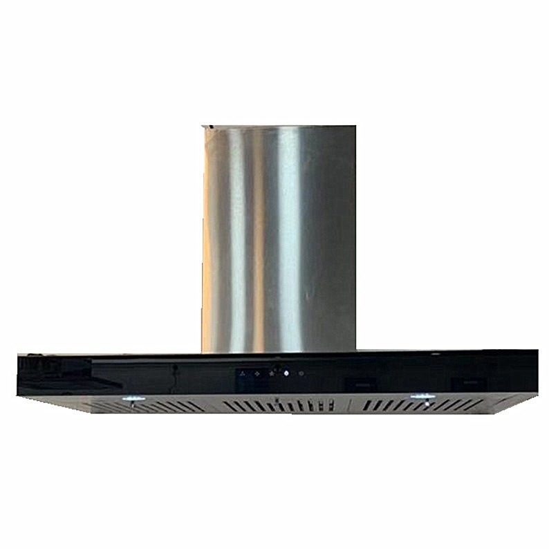 Campana extractora de cocina con succión superior en forma de T para comercio exterior