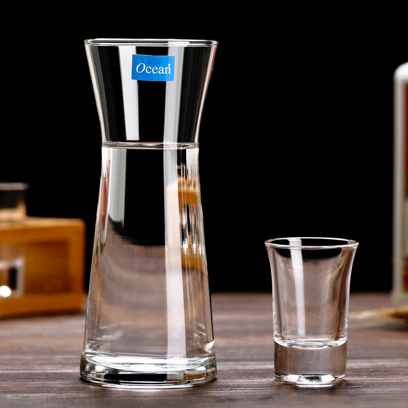 Tailandia Océano / Gaoxin vidrio divisor de licor de cristal importado casero licor de licor de recipiente de licor pequeño Yangza pot