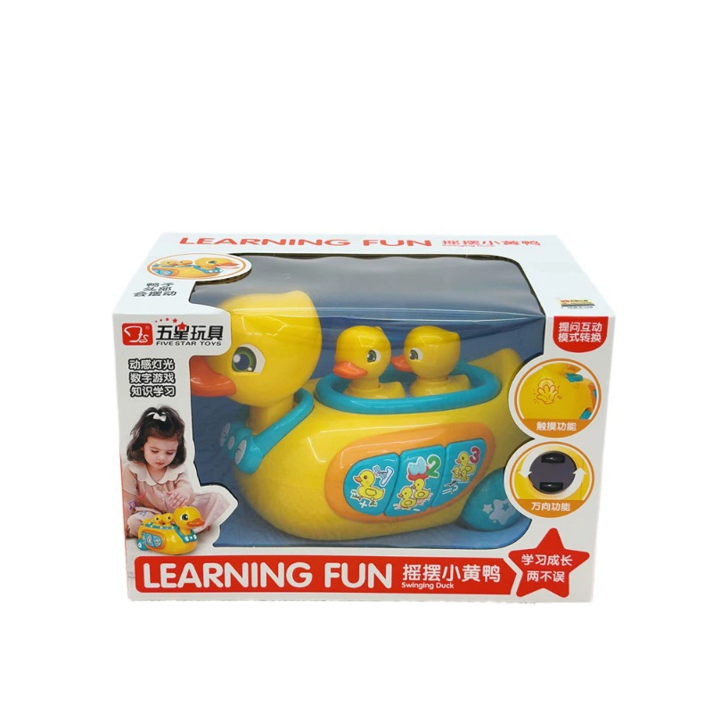 B.Duck, музыкальная электрическая игрушка для ползания, раннее обучение, подарок на день рождения