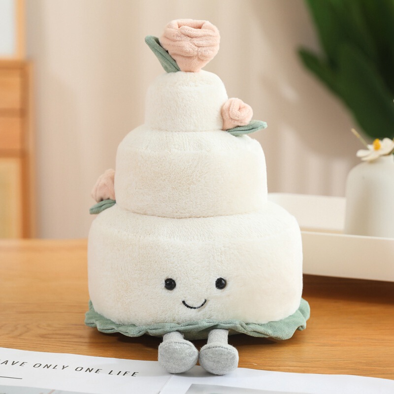Jellycat ストロベリーケーキ人形結婚式パンデザートコレクション音楽誕生日ギフト人形卸売|undefined