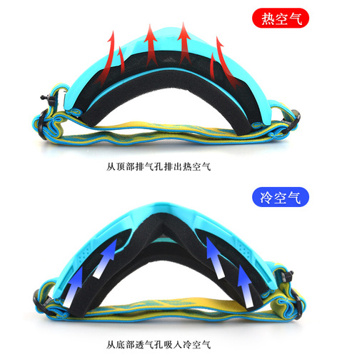 New 100 Cycling Goggles Outdoor Sports Downhill Mountain Bike Large Lens Windproof Sunshade Goggles