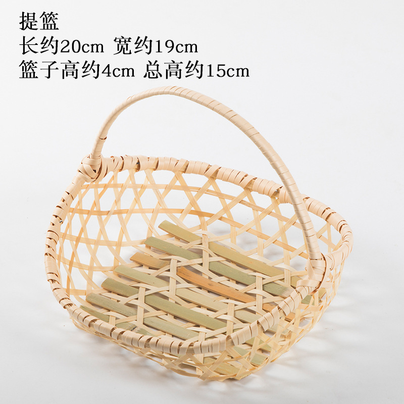 Storage basket for commercial use, dustpan, woven tableware