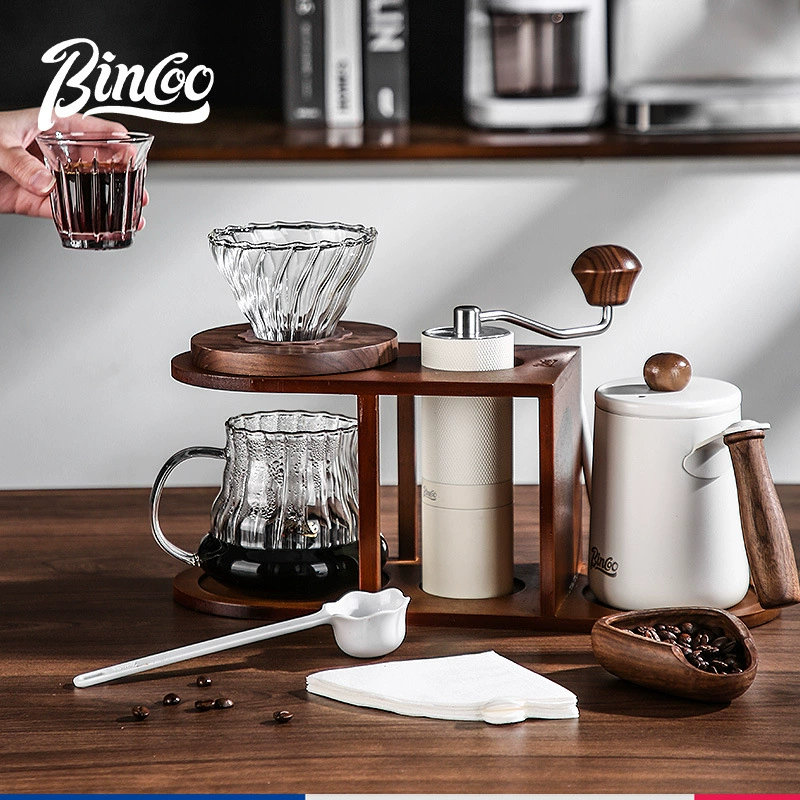 Bincoo Coffee pot, set, coffee storage system, retro tubing, full set