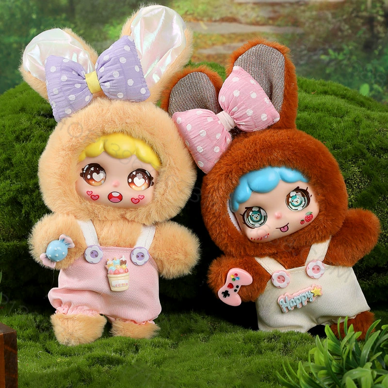 Cute plush doll, pendant, toy plastic, cotton plastic face
