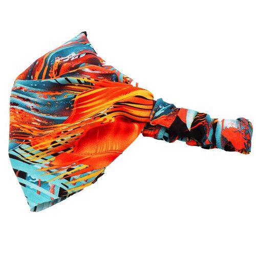 Amazon New Wide-African Hair Band Leopard Print False Hair Band Cross-Border False Hair Gift Scarf