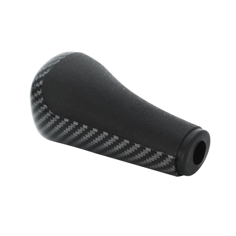 Adecuado para Peugeot Citroen, cabezal de transmisión automática, accesorios personalizados para coche, balón de mano de cambio con patrón de fibra de carbono