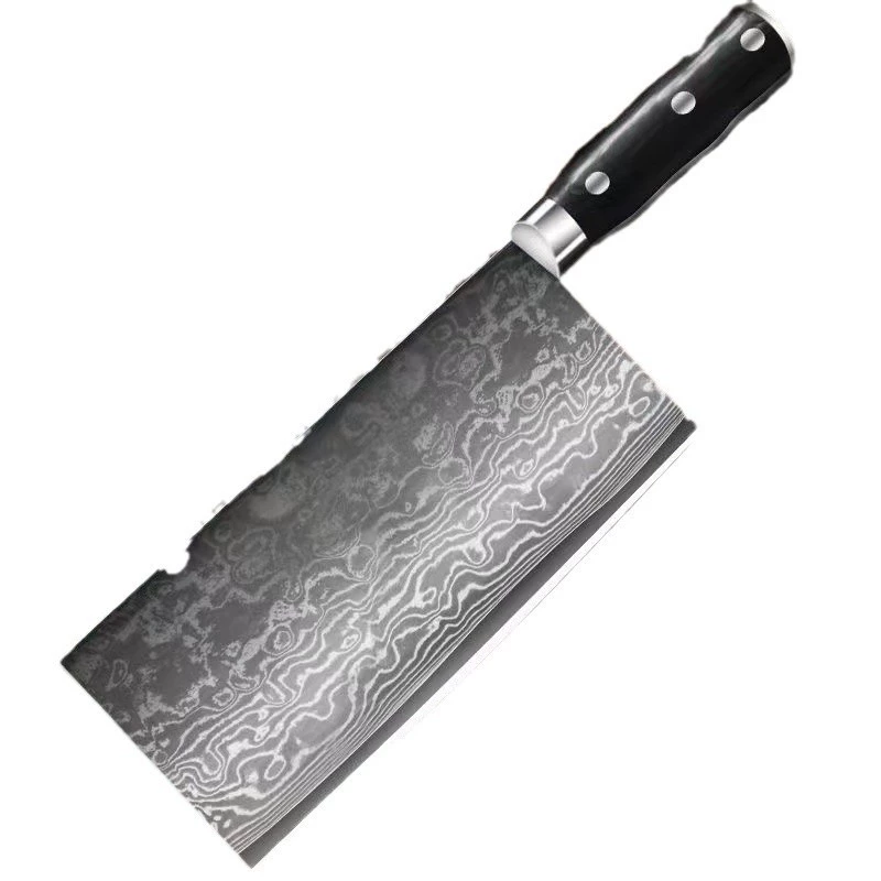 Кухонный нож-нарезчик дамасской ковки, сверхбыстрое заточение, нож для нарезки мяса, коммерческий шеф-нож, инструмент для кухни