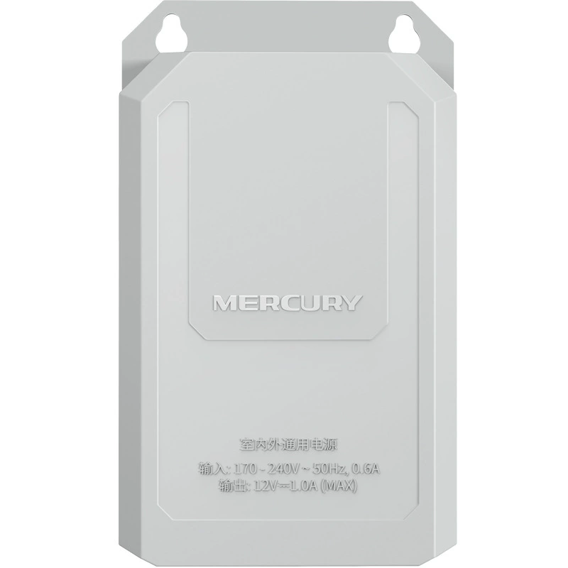 Блок питания безопасности (Mercury) MA1210, 12V DC 12W, вариант для использования внутри/на улице водонепроницаемый