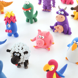 ��Ȥ����ͯ���pճ���h���H���ֹ�����24ɫ��Ƥ��diy����С��Ͱ