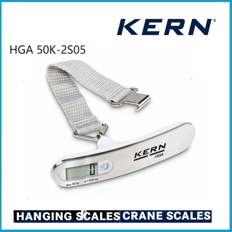 50kg 超紧凑的数字行李秤 HGA 50K-2S05 KERN品牌