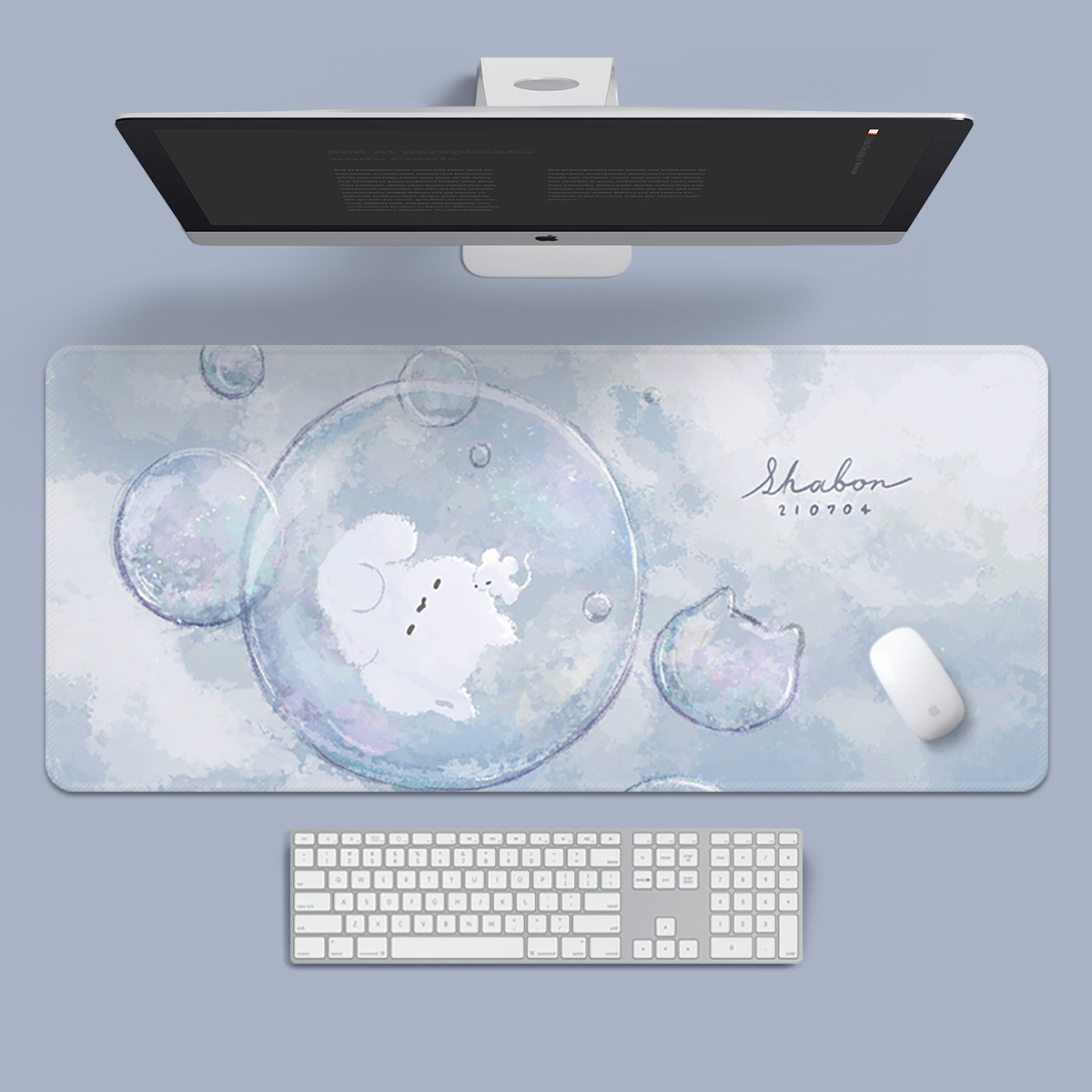 治愈猫咪-彩色泡泡