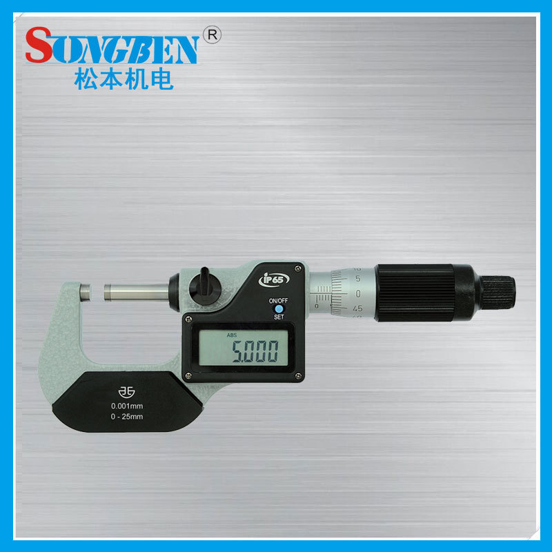 青量数显电子外径千分尺175-200mm硬质合金133-08-618