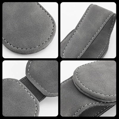 suede car sun visor | Car Glasses Clip/Bill Clip