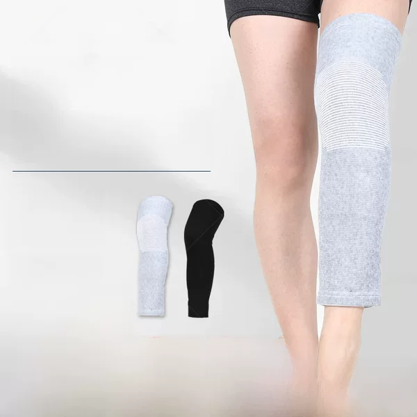 Knee Pads, Extended Double-Sided Elastic Knee Pads, Thickened, Warm, Non-Slip, Heating, Shock-Absorbing Covers for Men, Women and the Elderly