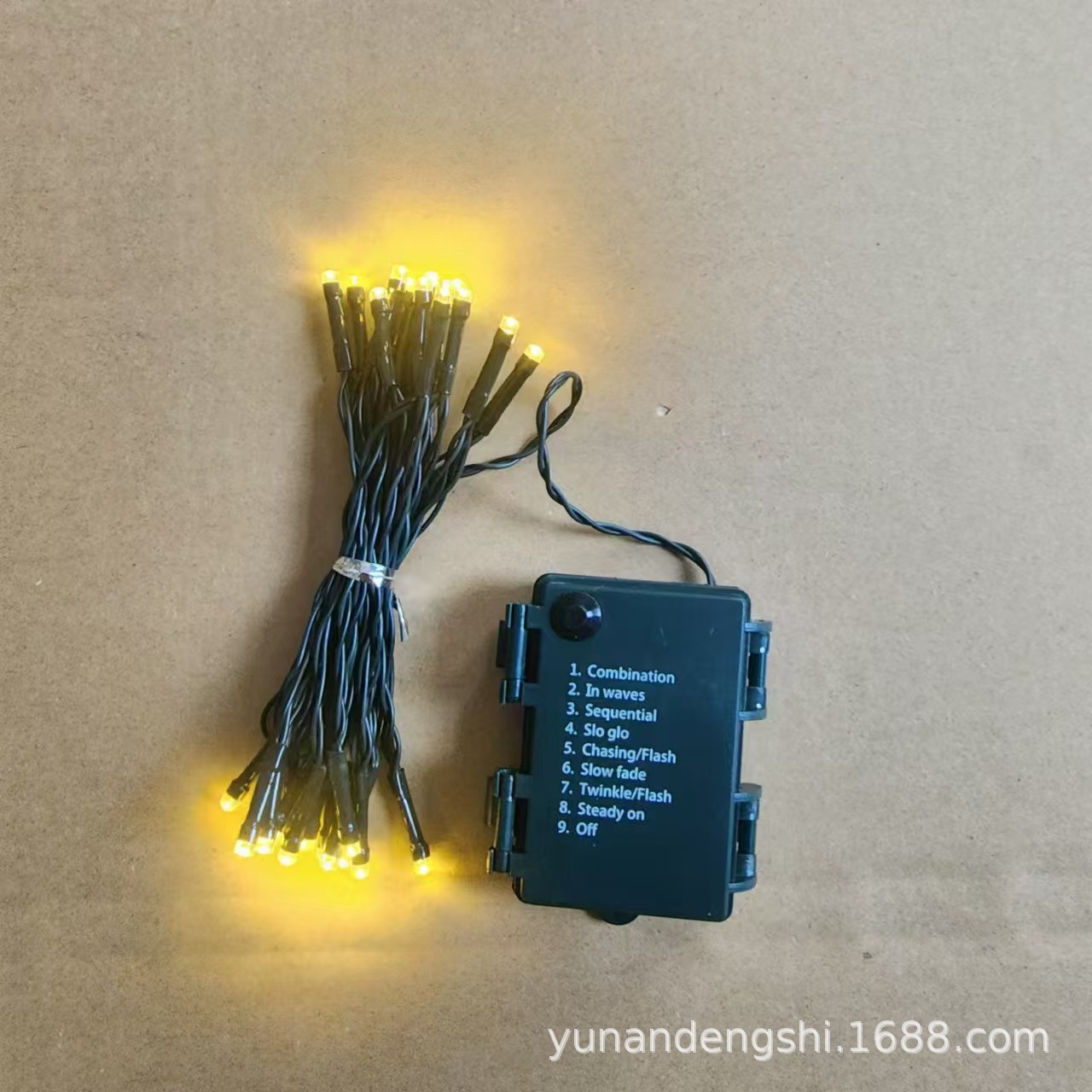 Waterproof String Waterproof Hydropower Decoration Box Holiday Lights Festival 3AA Decorative Light String Decoration LED Luminous Battery Light String 2