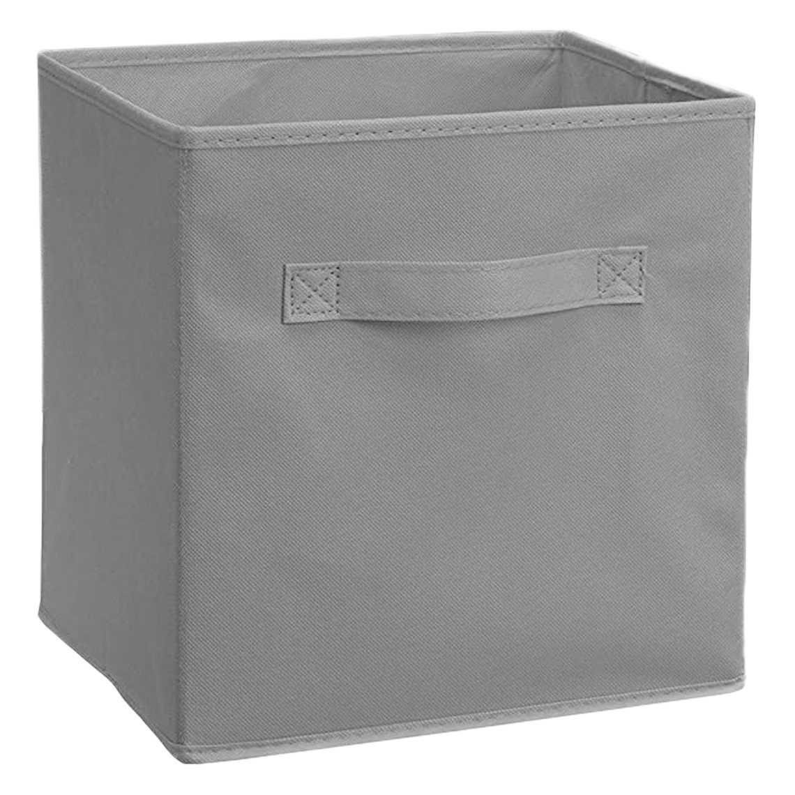 Caja de almacenamiento sin tapa, cajón de sala de estar para el hogar, tela plegable, almacenamiento de artículos diversos, caja de almacenamiento de ropa gruesa de Amazon