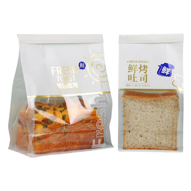 Сумка для упаковки хлеба для тостов Герметичная сумка для выпечки Крафт-бумага Еда Креативная модная сумка для тостов