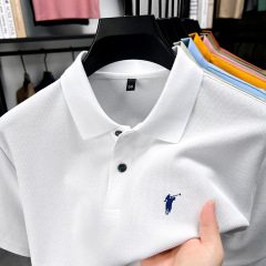 【正規品】ポール 半袖Tシャツ メンズ 綿100% 夏新作 カジュアル 刺繍 ホースマーク ポロシャツ