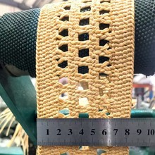 玛特草提花休闲拖鞋鞋面材料多色可选镂空鞋面