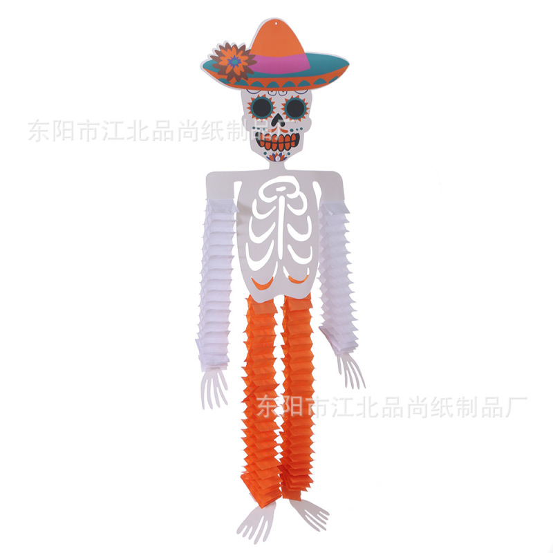 ハロウィン装飾小道具 diy 伸縮式吊り下げ装飾品新しいゴーストフェスティバルバーシーン雰囲気装飾吊りペンダント|undefined