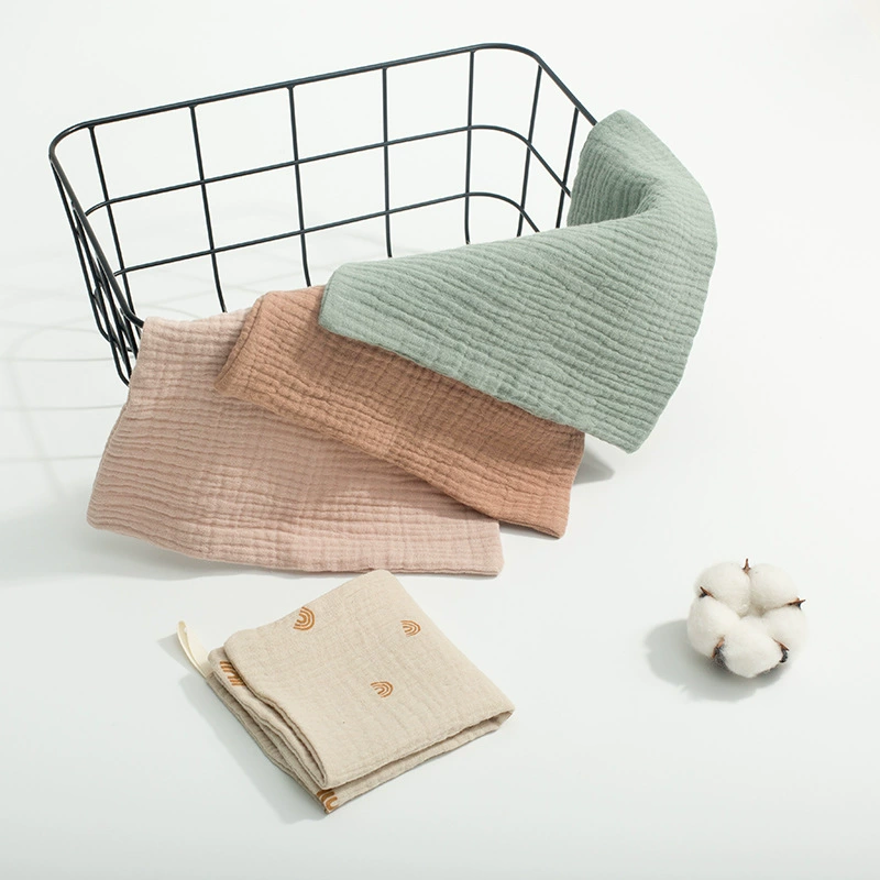 Новые детские марлевые хлопчатобумажные четырехслойные маленькие квадратные полотенца полотенце для лица полотенце детское кормление полотенце носовой платок