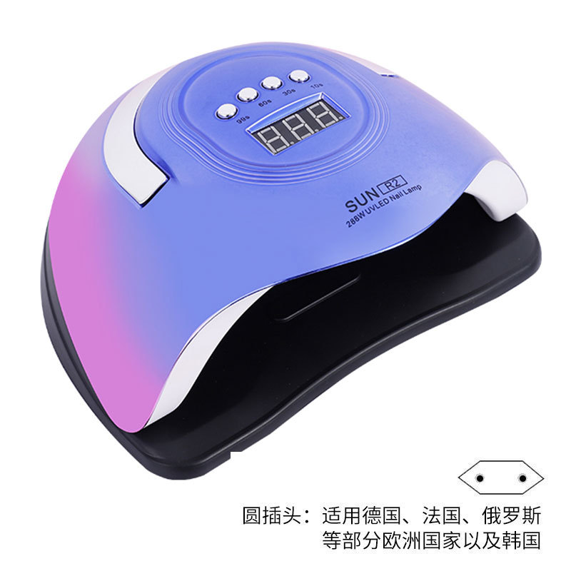 Manija de lámpara de manicuras, lámpara de manicuras portátil, máquina de fototerapia UV, pegamento de manicuras, máquina de manicuras especial para manicuras secas rápidas