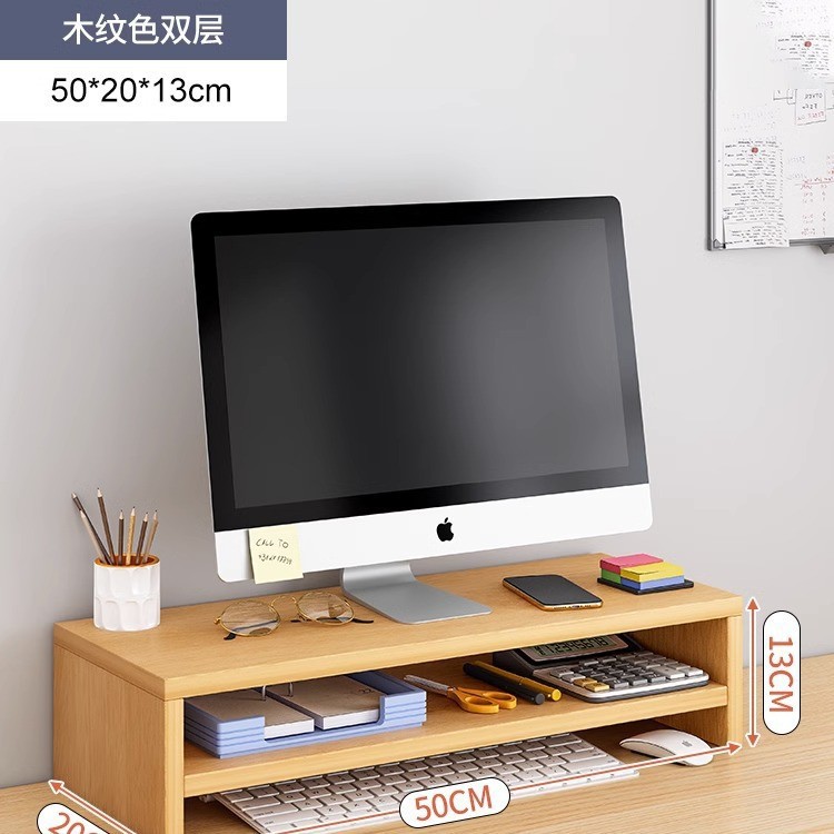 escritorio portátil elevación estante dormitorio buena oficina monitor de escritorio estante de almacenamiento de escritorio